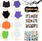 34 PCS Halloween Craft Kits for Kids Halloween Foam Pumpkin Craft Kit